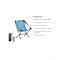 Nemo Moonlite™ Reclining Camp Chair Brilliant Blue